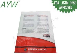 Mylar Foil Pouches สำหรับผงโปรตีน PET, ถุงบรรจุภัณฑ์อาหารพลาสติกสำหรับสุนัข