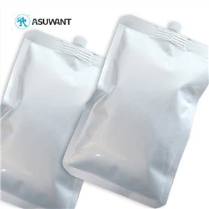 กระเป๋าสะพายสีเงินขนาดเล็กพวยพวยพร้อมหมวกสำหรับครีมทำความสะอาดมือแชมพู