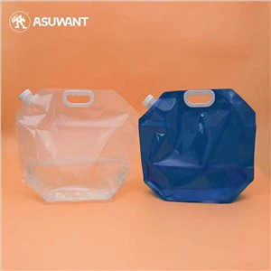 กระเป๋าพวย 1,000 มล. พร้อมที่จับสำหรับผงซักฟอกน้ำมัน