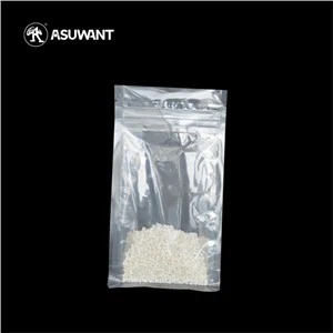 Clear PE Plastic Side Gusset Zipper แบนด้านล่าง ziplock ถุงโปร่งใส