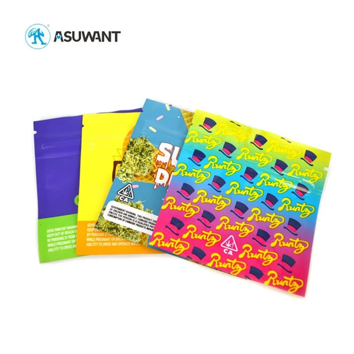 สีดำขนาดเล็ก 3 ข้างซีลถุงพลาสติกบรรจุภัณฑ์พลาสติกชนิดพลาสติกได้