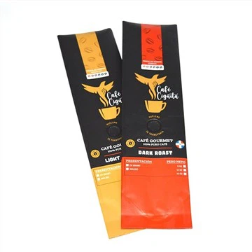 250 กรัม 500 กรัมชูเซตฟอยล์ฟอยล์ย่อยสลายได้บรรจุภัณฑ์กาแฟที่ย่อยสลายได้