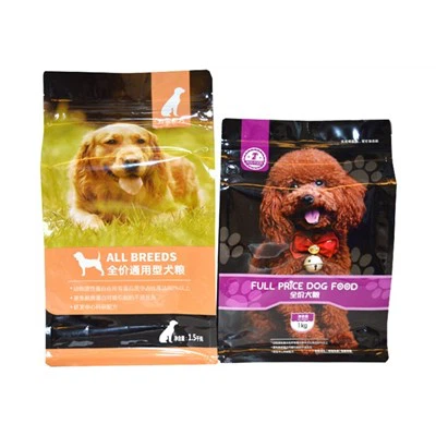 ถุงอาหารสัตว์เลี้ยงสำหรับสุนัขแมวแพคบรรจุภัณฑ์อาหาร