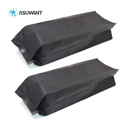 ขนาดที่ปรับแต่งเองบริสุทธิ์ถุงฟอยล์ที่สามารถปิดผนึกได้ Mylar Side Gusset สำหรับกาแฟ / ชา