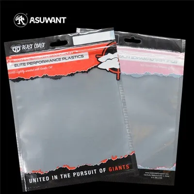 ซีลสามข้างถุงเหยื่อปลาซิปขนาดเล็ก