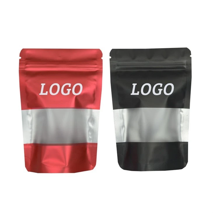 อลูมิเนียมฟอยล์บรรจุภัณฑ์ถุงซิปล็อค Doypack Mylar ถุงเก็บอาหาร