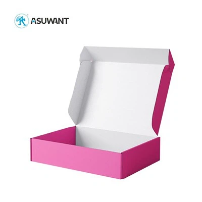 กล่องจัดส่งเสื้อผ้าแสดงกระดาษแข็งกระดาษแข็งเคลือบ