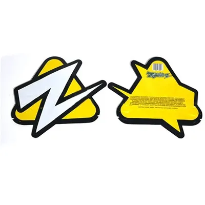 บรรจุถุงสัมผัสที่นุ่มนวลพลาสติกรูปทรงพิเศษ 3.5 กรัมคุกกี้ตายตัด ziplock smell อย่างผิดปกติ